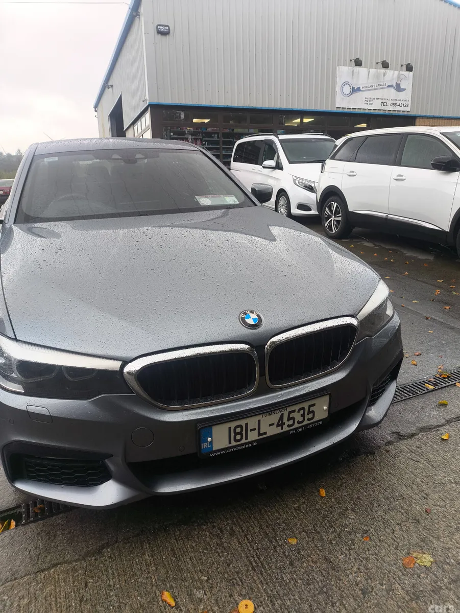 BMW 5-Series Saloon, Diesel, 2018, Blue