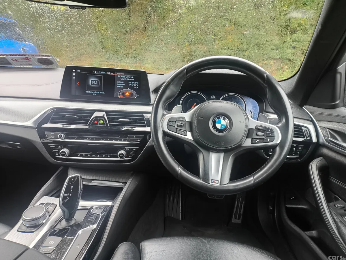 BMW 5-Series Saloon, Diesel, 2018, Blue