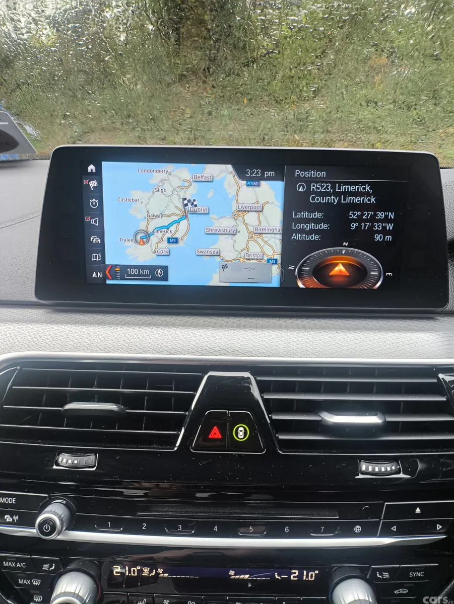 BMW 5-Series Saloon, Diesel, 2018, Blue