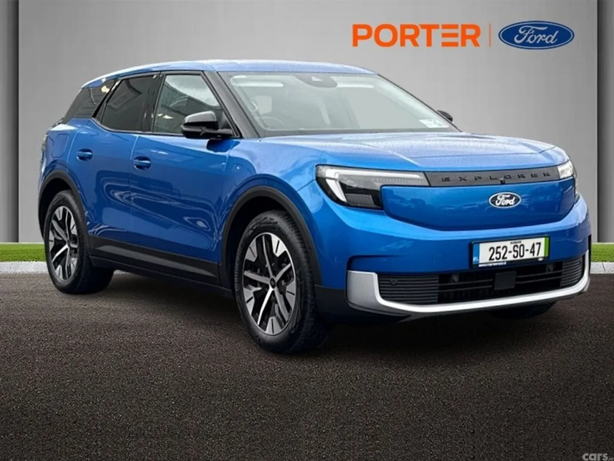 Ford Explorer SUV, Electric, 2025, Blue