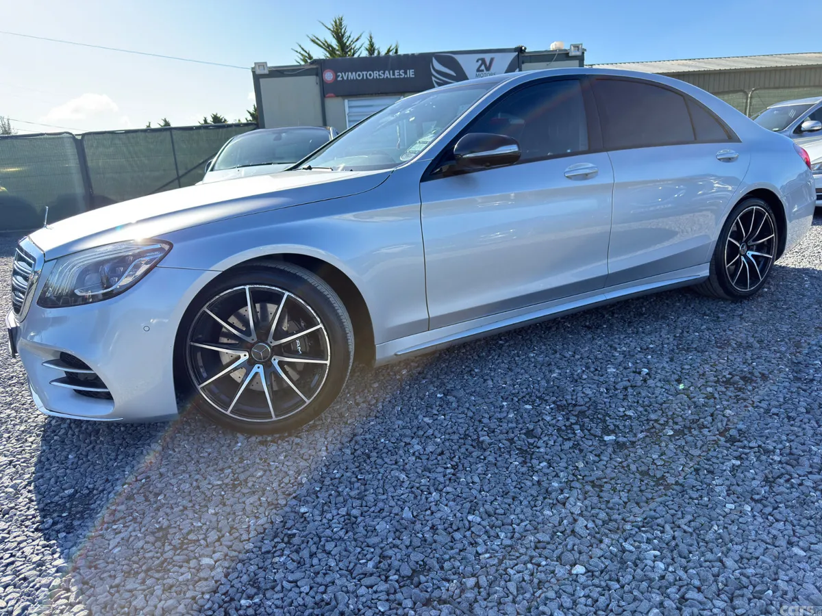 Mercedes-Benz S-Class Saloon, Diesel, 2018, Silver