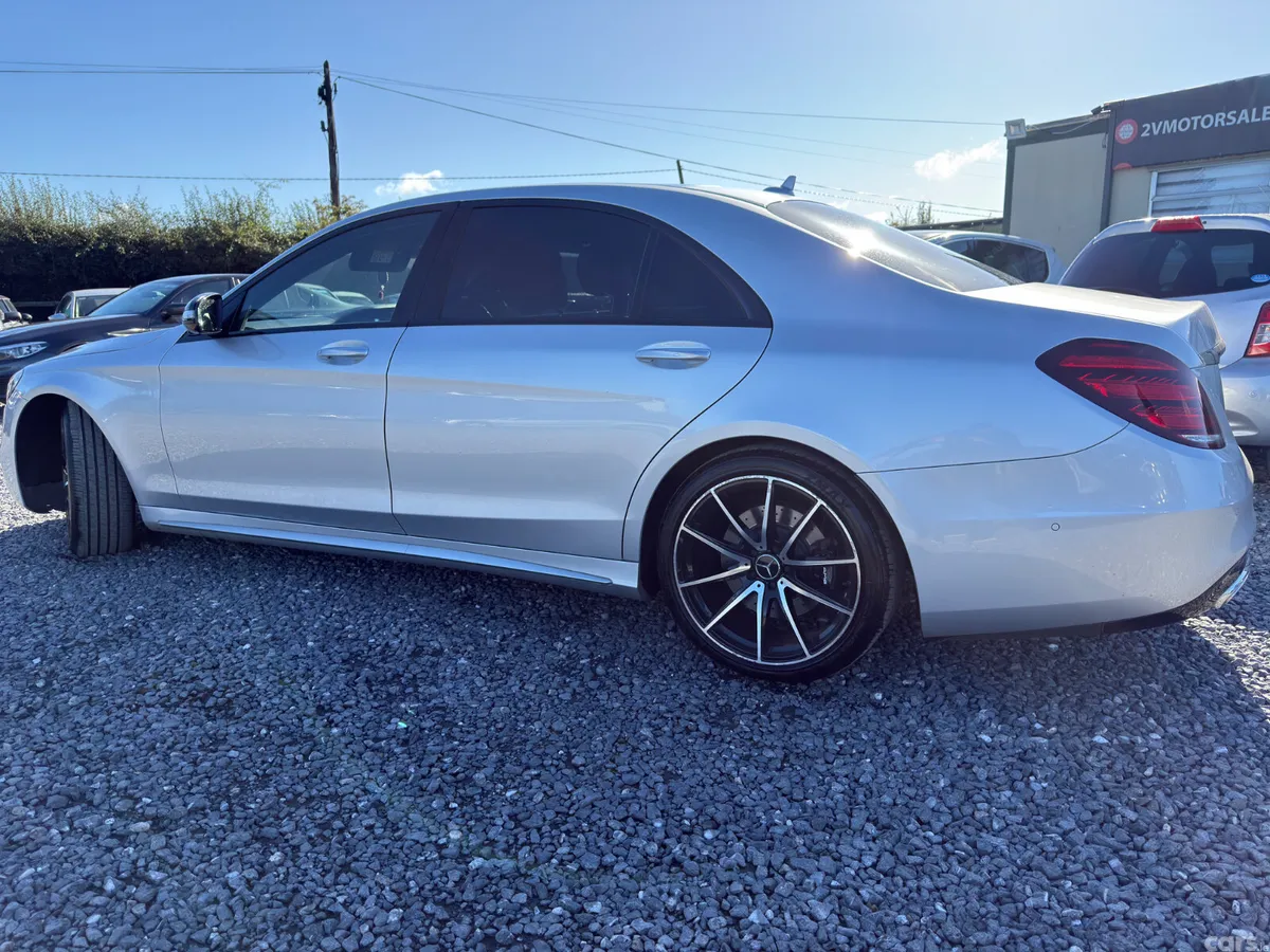 Mercedes-Benz S-Class Saloon, Diesel, 2018, Silver