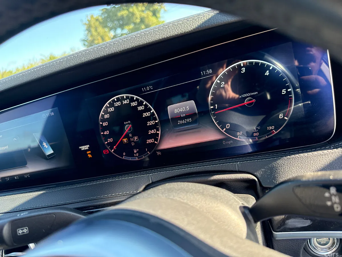 Mercedes-Benz S-Class Saloon, Diesel, 2018, Silver