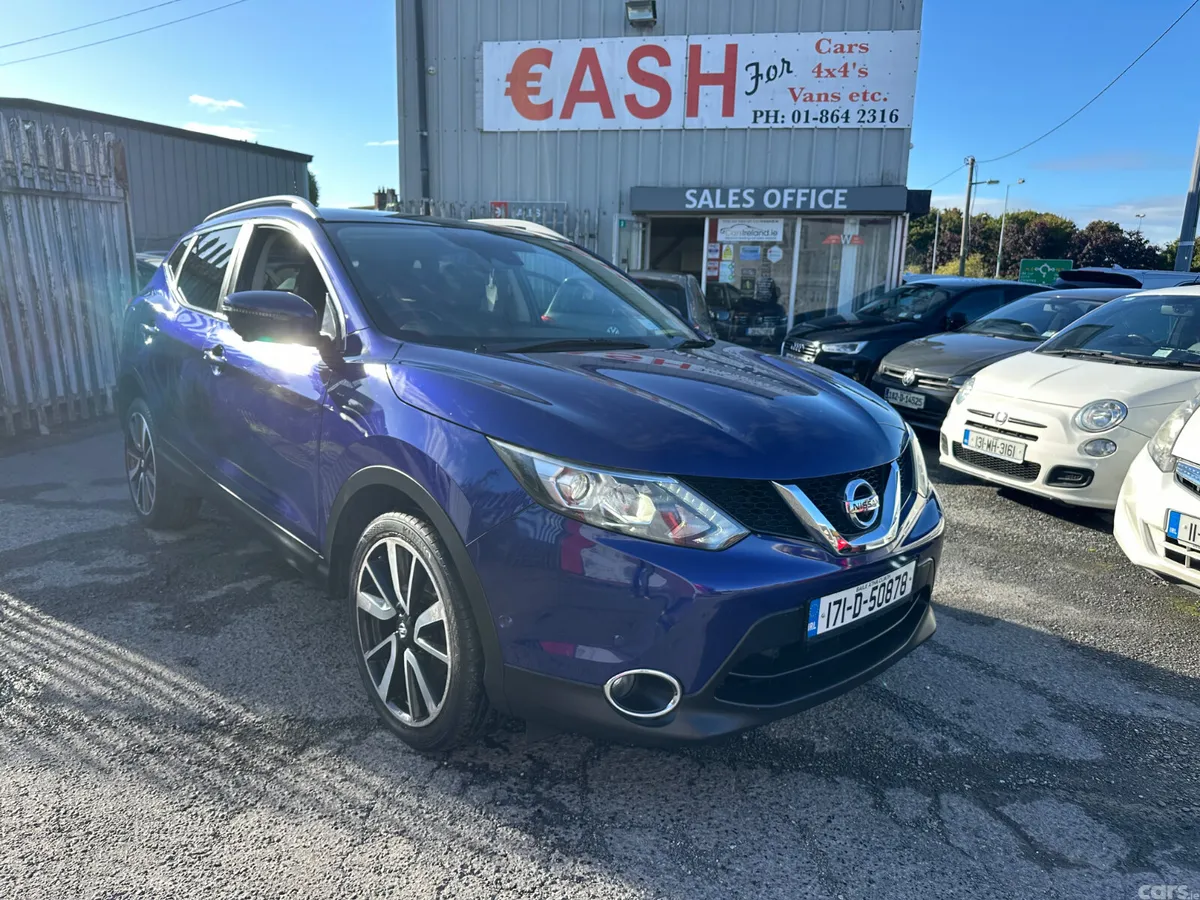 Nissan Qashqai SUV, Petrol, 2017, Blue