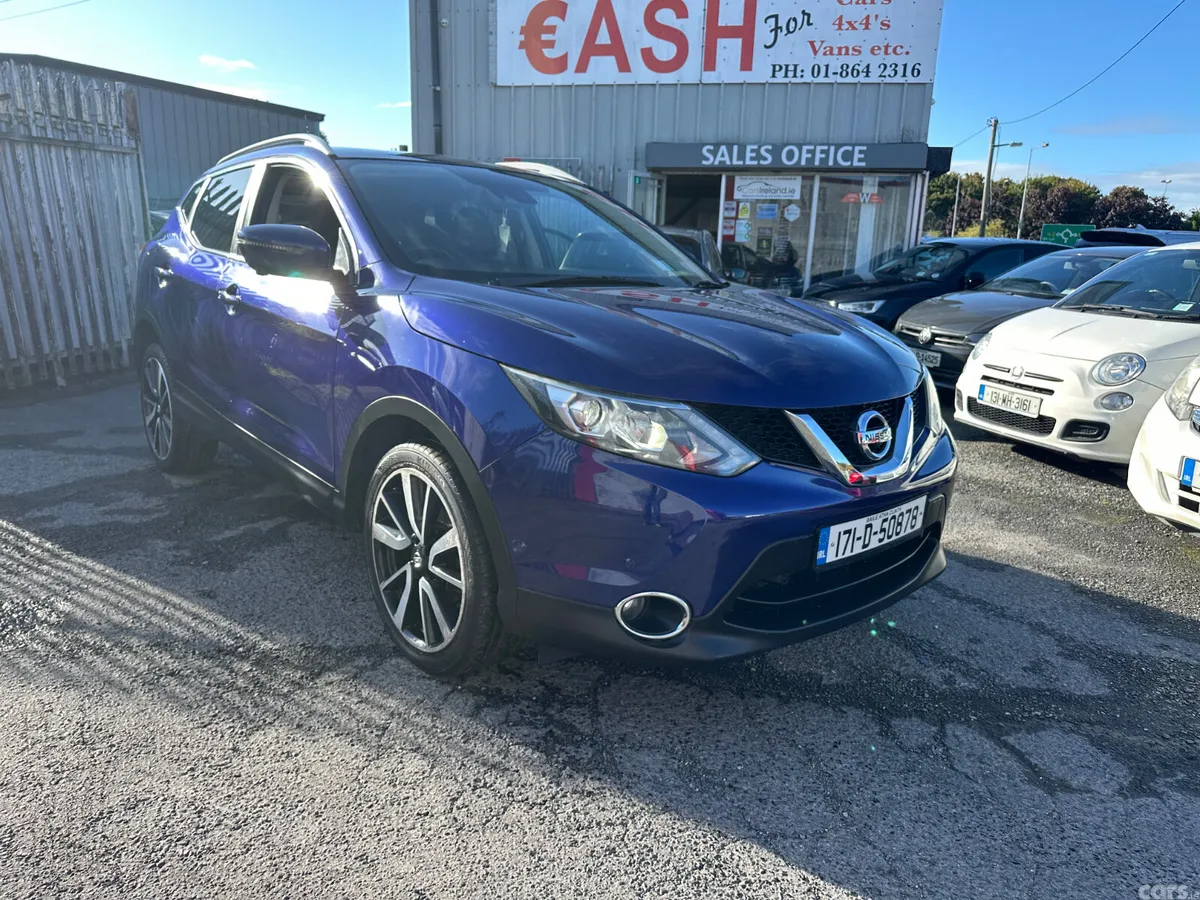 Nissan Qashqai SUV, Petrol, 2017, Blue