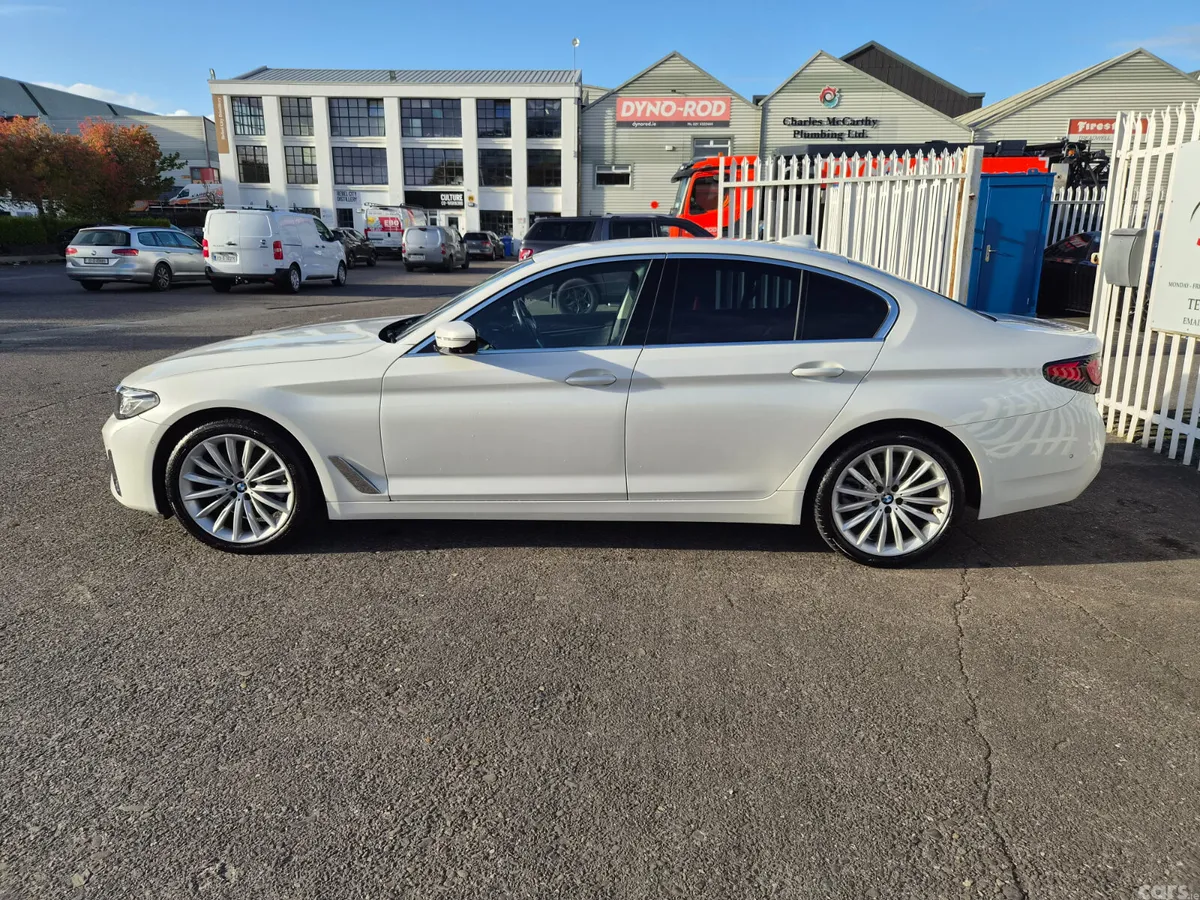 BMW 5-Series Saloon, Diesel, 2021, White