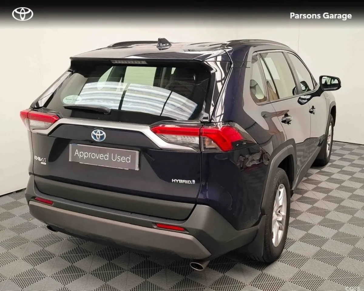Toyota RAV4 SUV, Petrol Hybrid, 2021, Blue