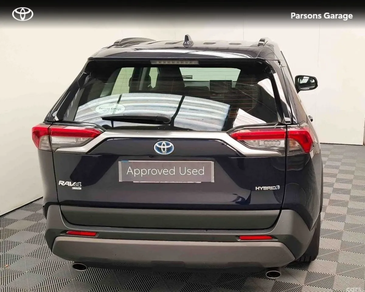 Toyota RAV4 SUV, Petrol Hybrid, 2021, Blue
