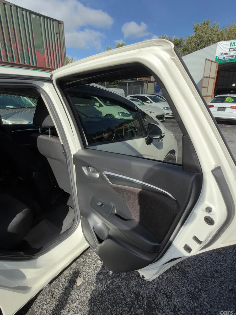 Honda Fit Hatchback, Petrol Hybrid, 2015, White