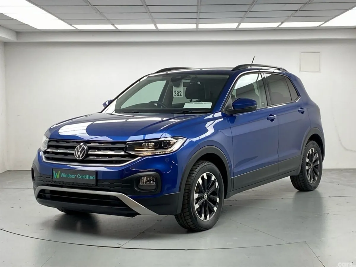 Volkswagen T-Cross SUV, Petrol, 2021, Blue