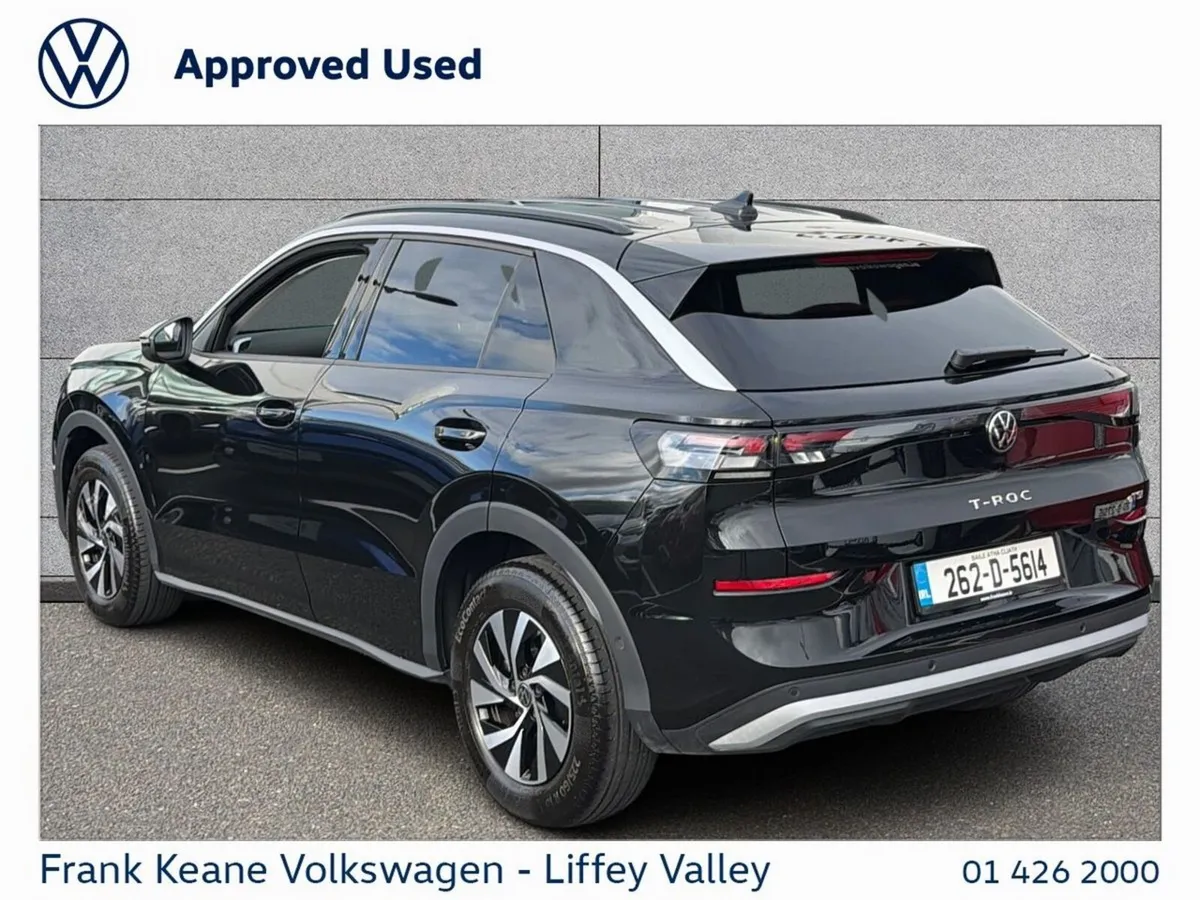 Volkswagen T-Roc SUV, Petrol, 2026, Black