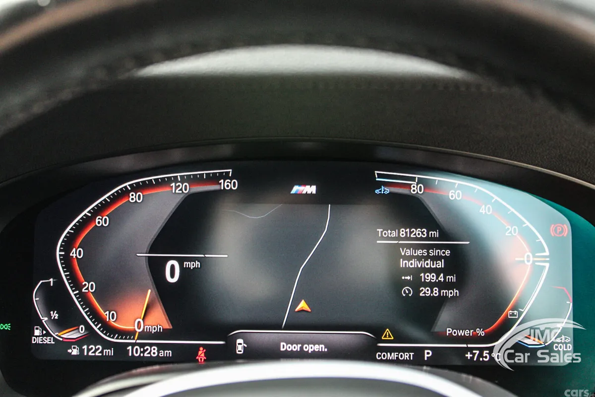 BMW 5-Series Estate, Diesel Hybrid, 2022, Black