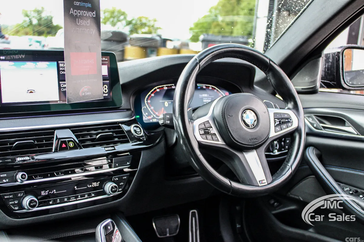 BMW 5-Series Estate, Diesel Hybrid, 2022, Black