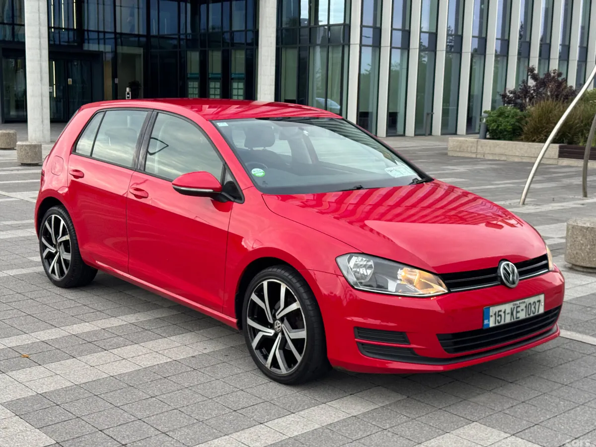 Volkswagen Golf Hatchback, Diesel, 2015, Red