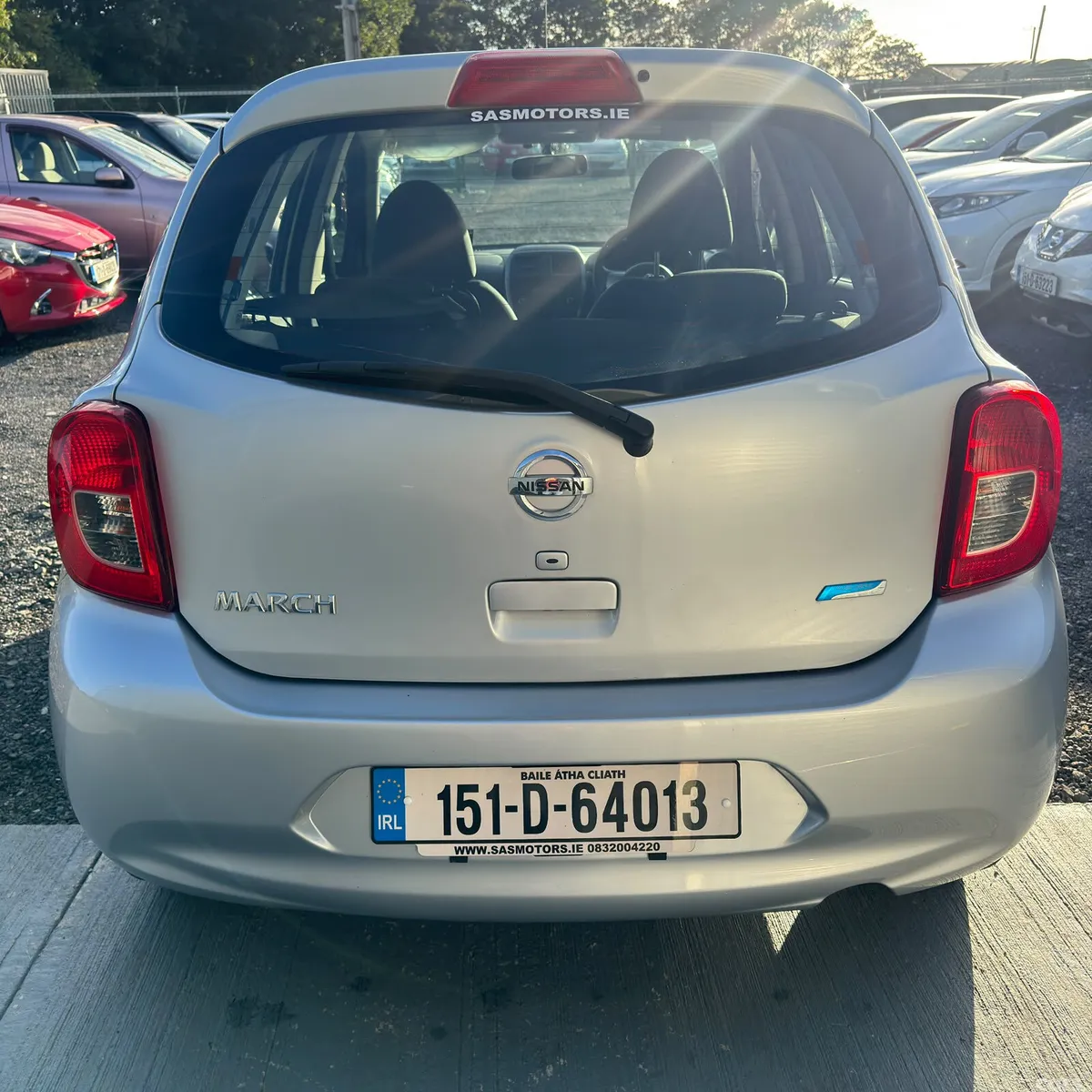 Nissan March Hatchback, Petrol, 2015, Silver