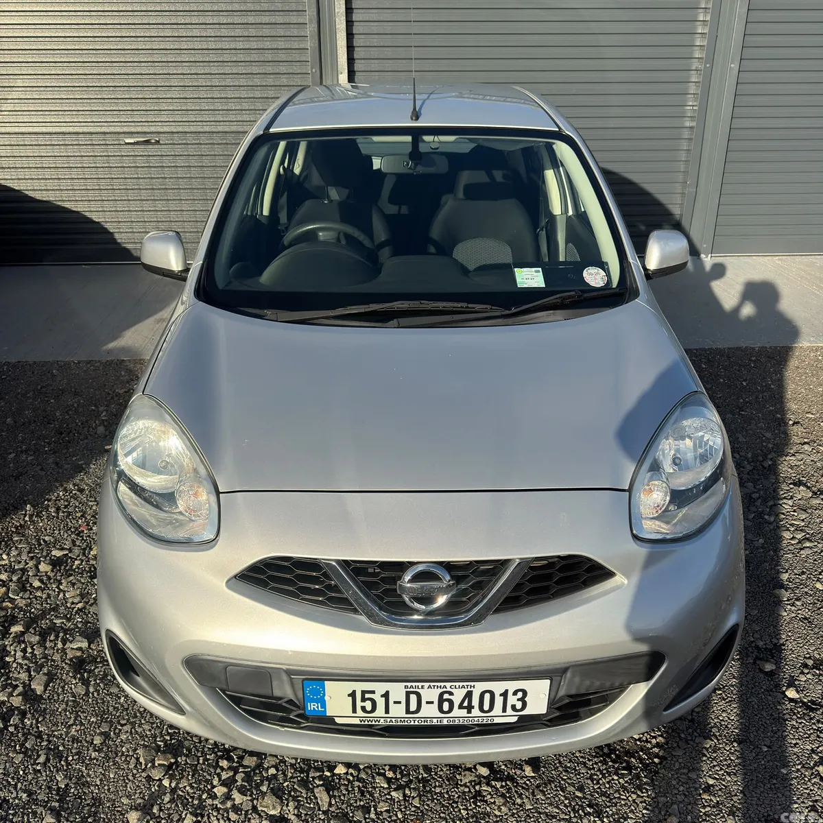 Nissan March Hatchback, Petrol, 2015, Silver