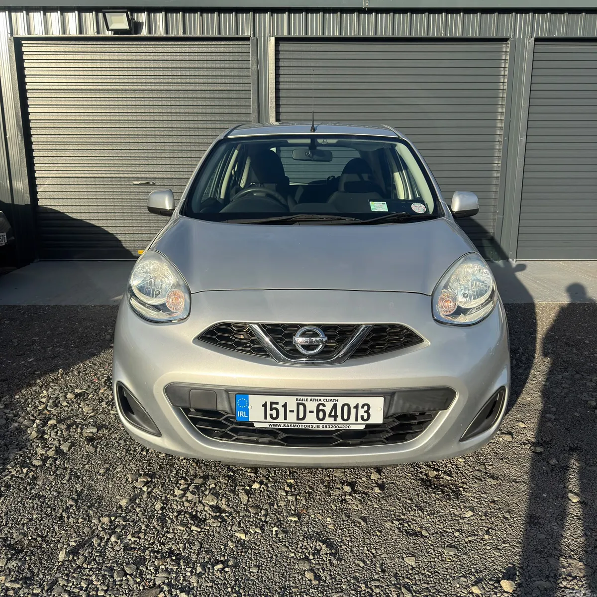 Nissan March Hatchback, Petrol, 2015, Silver