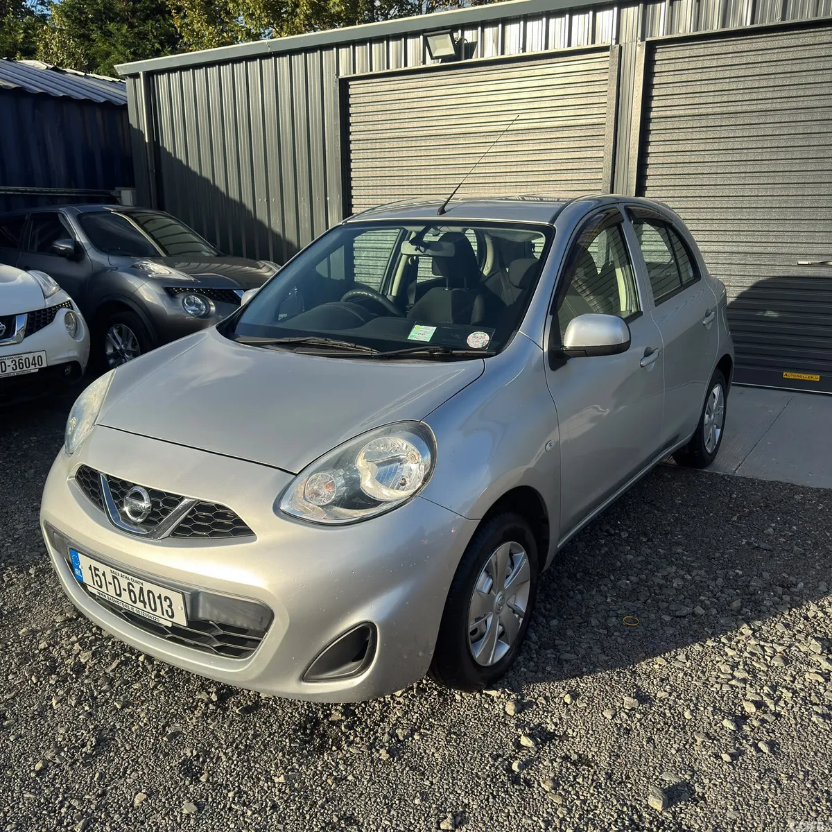 Nissan March Hatchback, Petrol, 2015, Silver