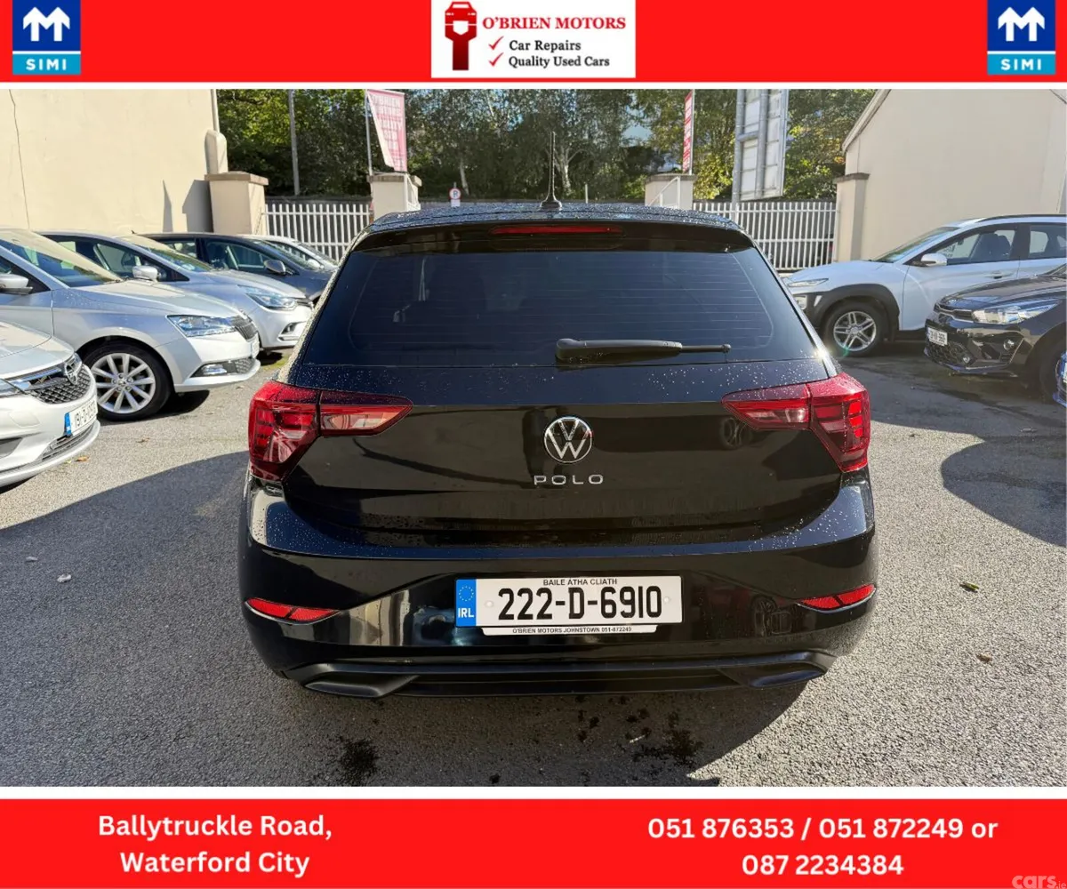 Volkswagen Polo Hatchback, Petrol, 2022, Black