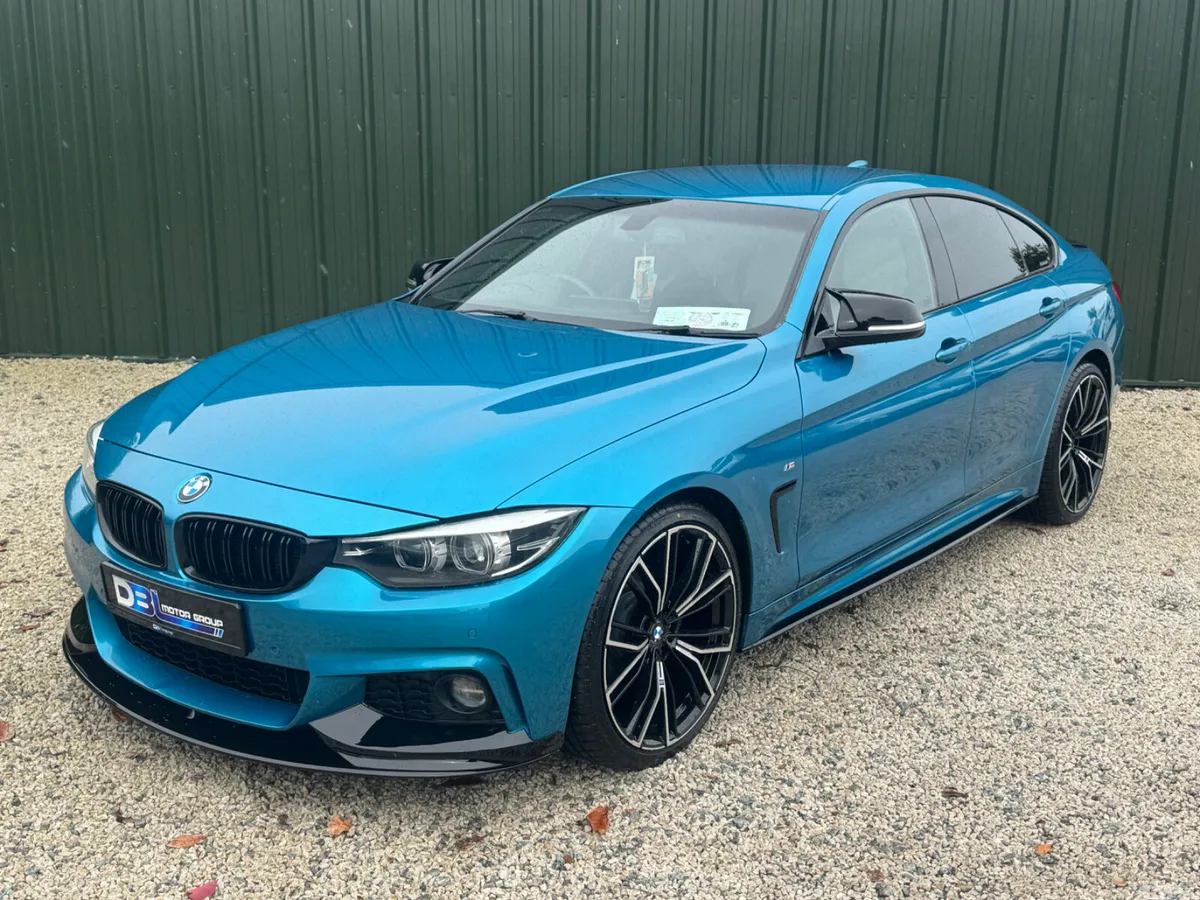 BMW 4-Series Coupe, Diesel, 2017, Blue