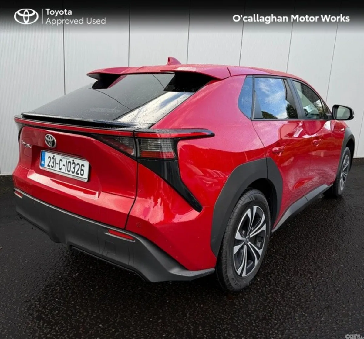 Toyota bZ4X Estate, Electric, 2023, Red