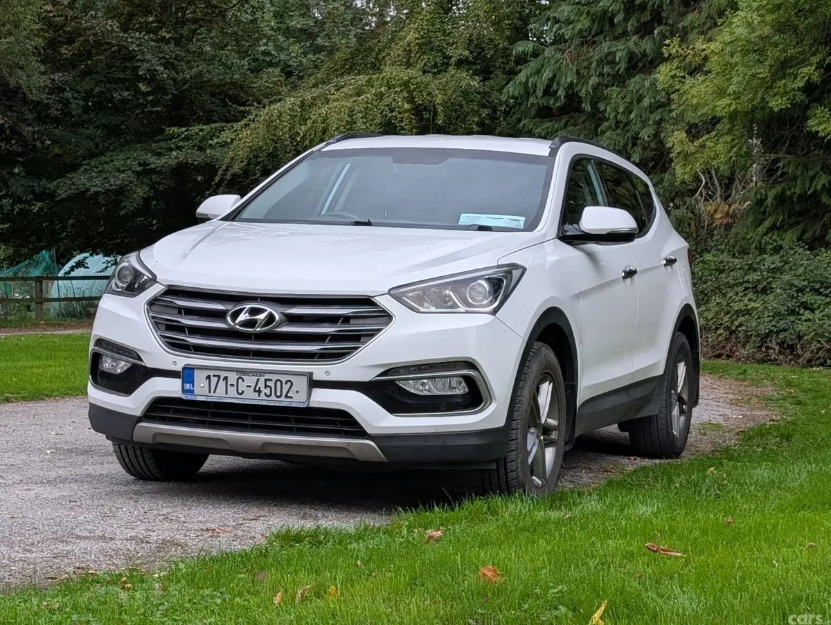 Hyundai Santa Fe SUV, Diesel, 2017, White