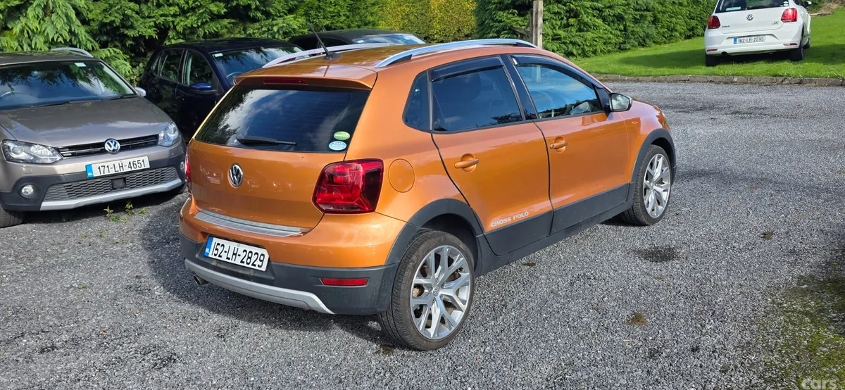 Volkswagen Polo Hatchback, Petrol, 2015, Orange
