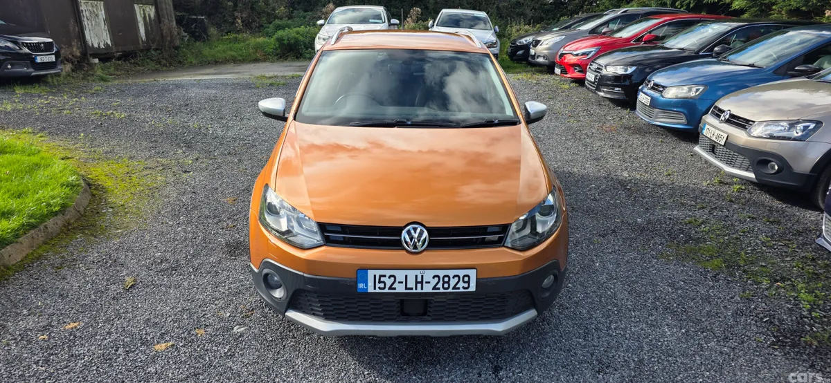 Volkswagen Polo Hatchback, Petrol, 2015, Orange