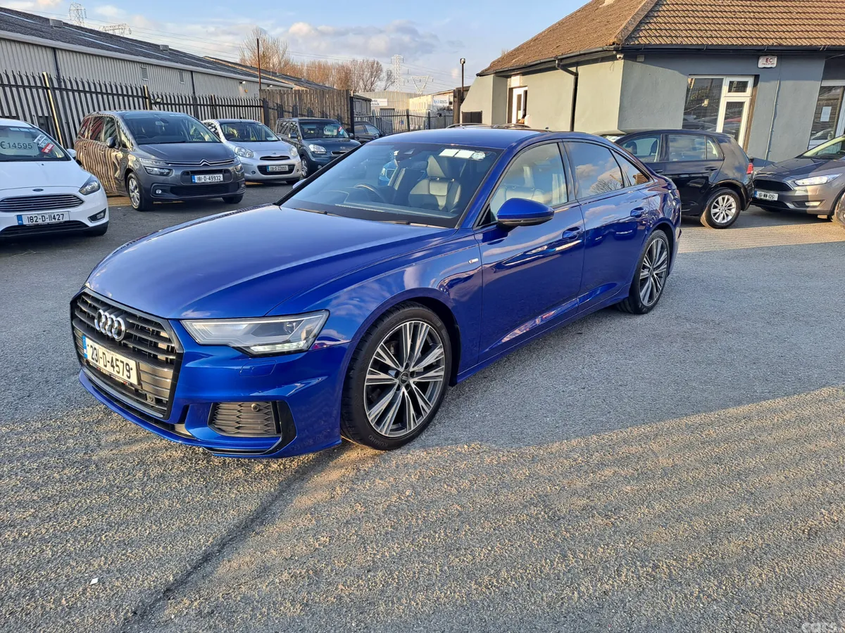 Audi A6 Saloon, Diesel, 2023, Blue