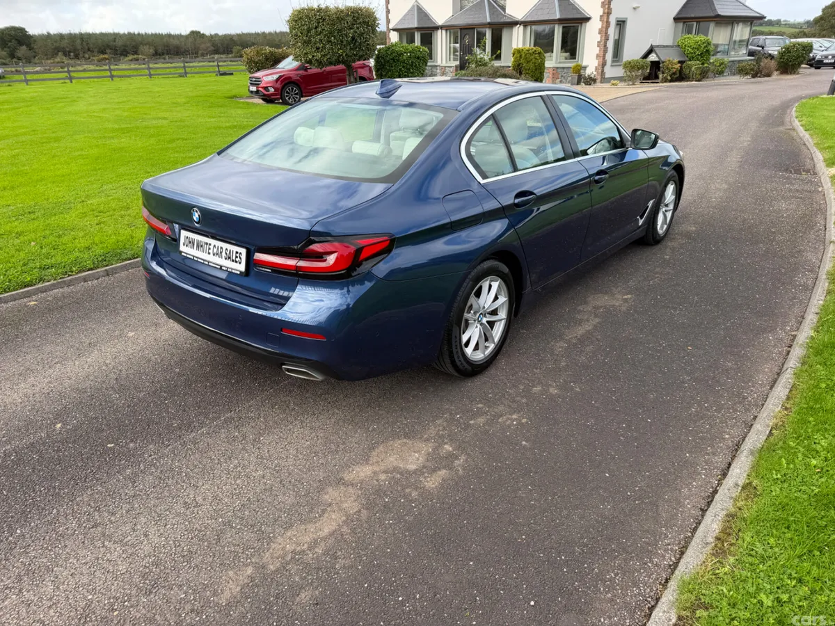 BMW 5-Series Saloon, Diesel, 2021, Blue