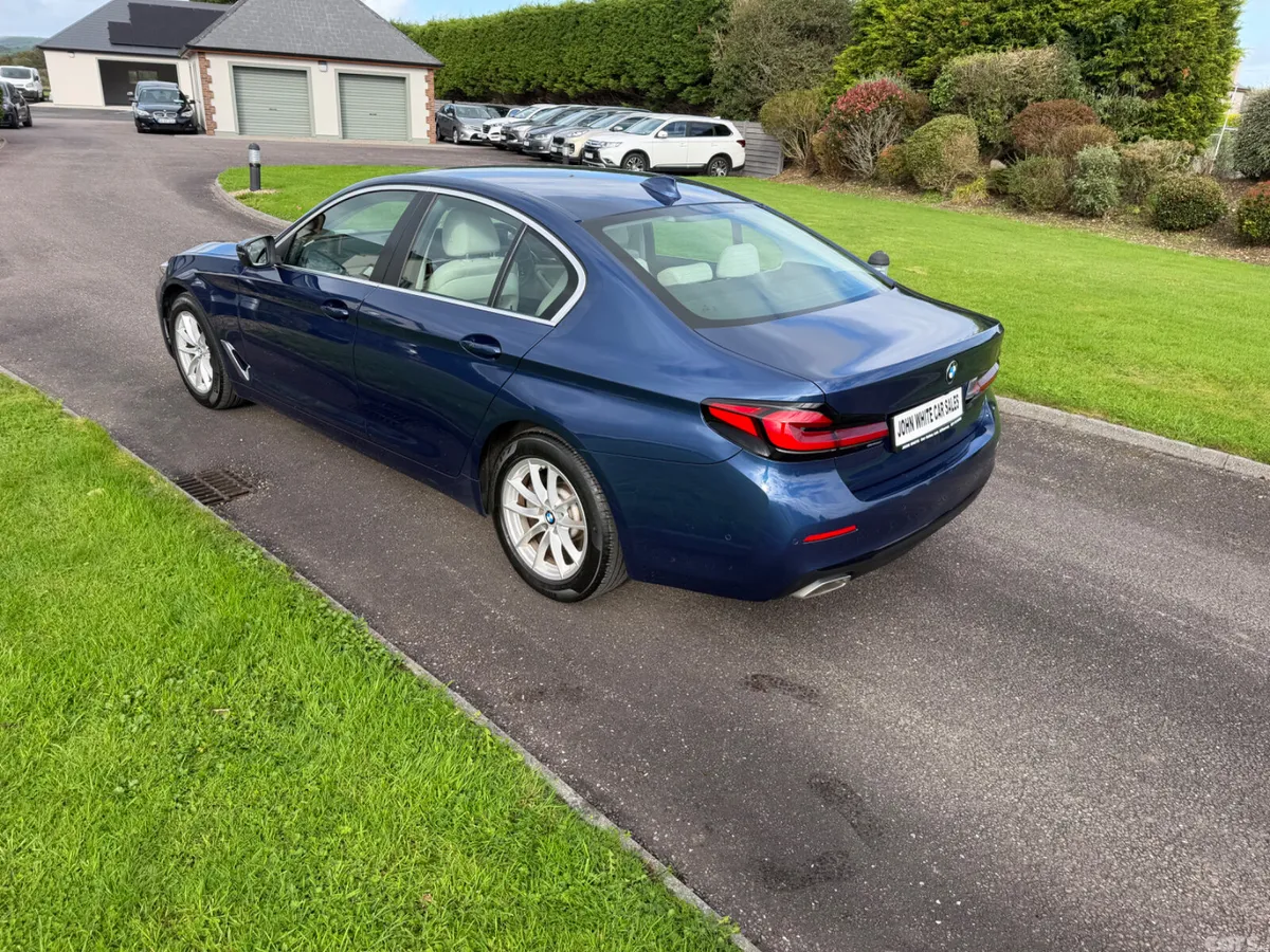 BMW 5-Series Saloon, Diesel, 2021, Blue