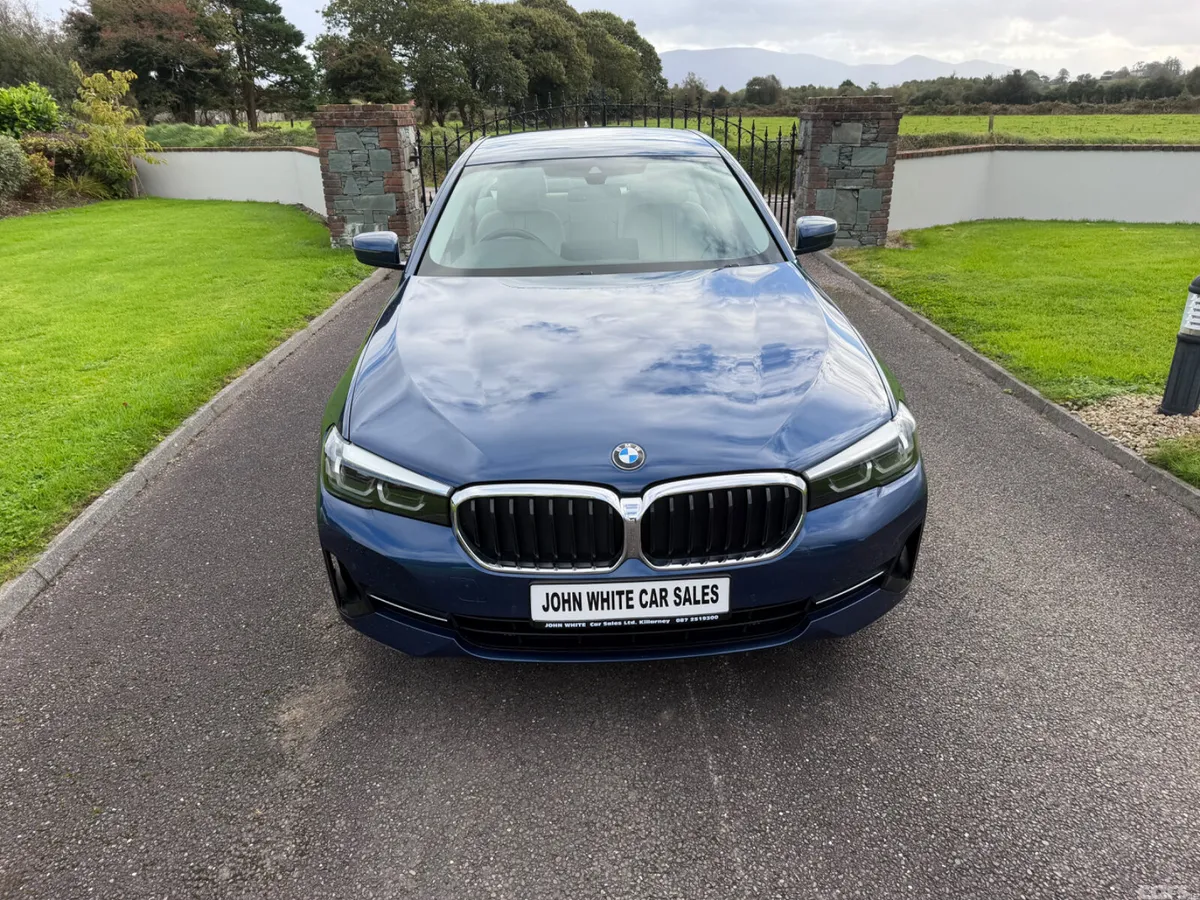 BMW 5-Series Saloon, Diesel, 2021, Blue