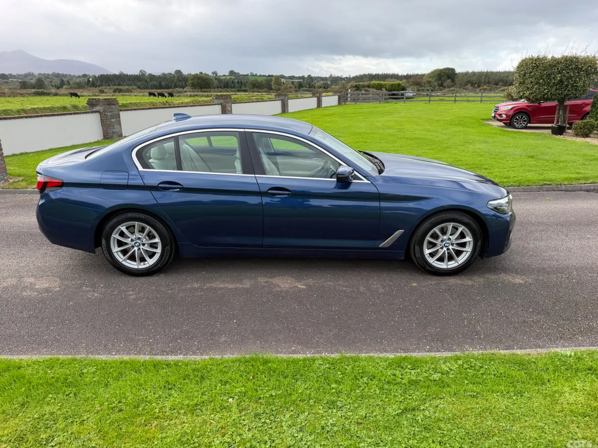 BMW 5-Series Saloon, Diesel, 2021, Blue