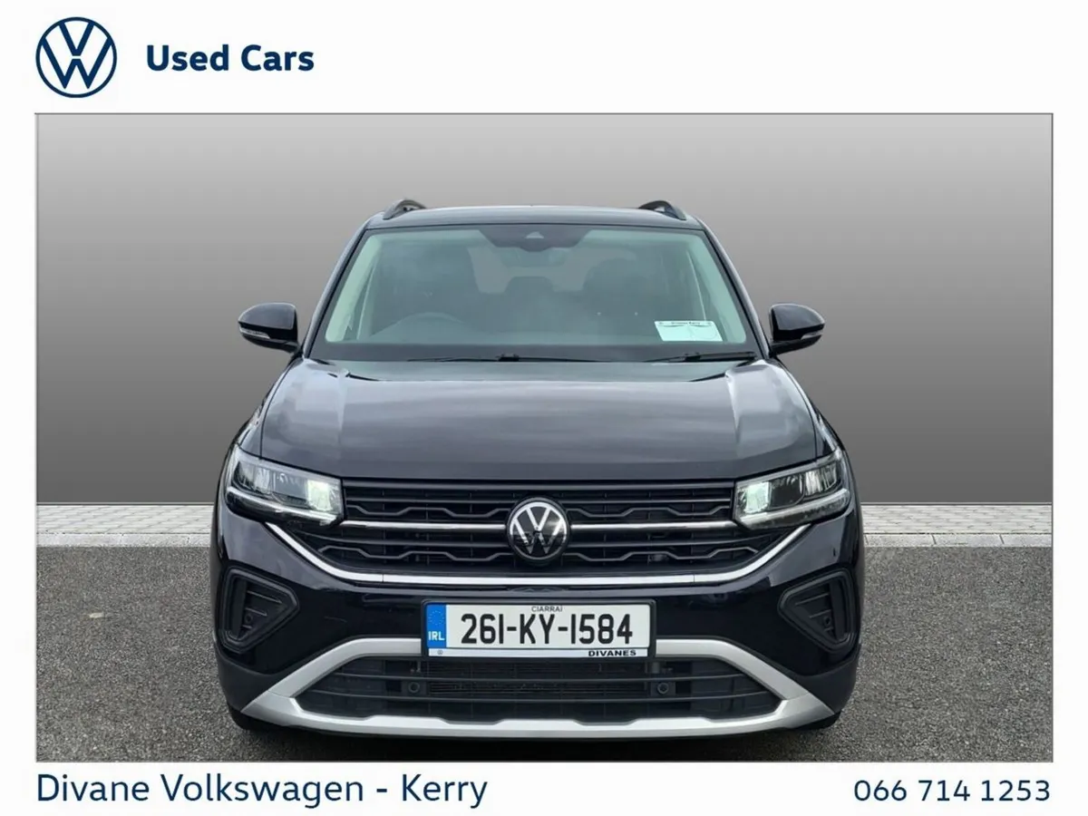 Volkswagen T-Cross SUV, Petrol, 2026, Black