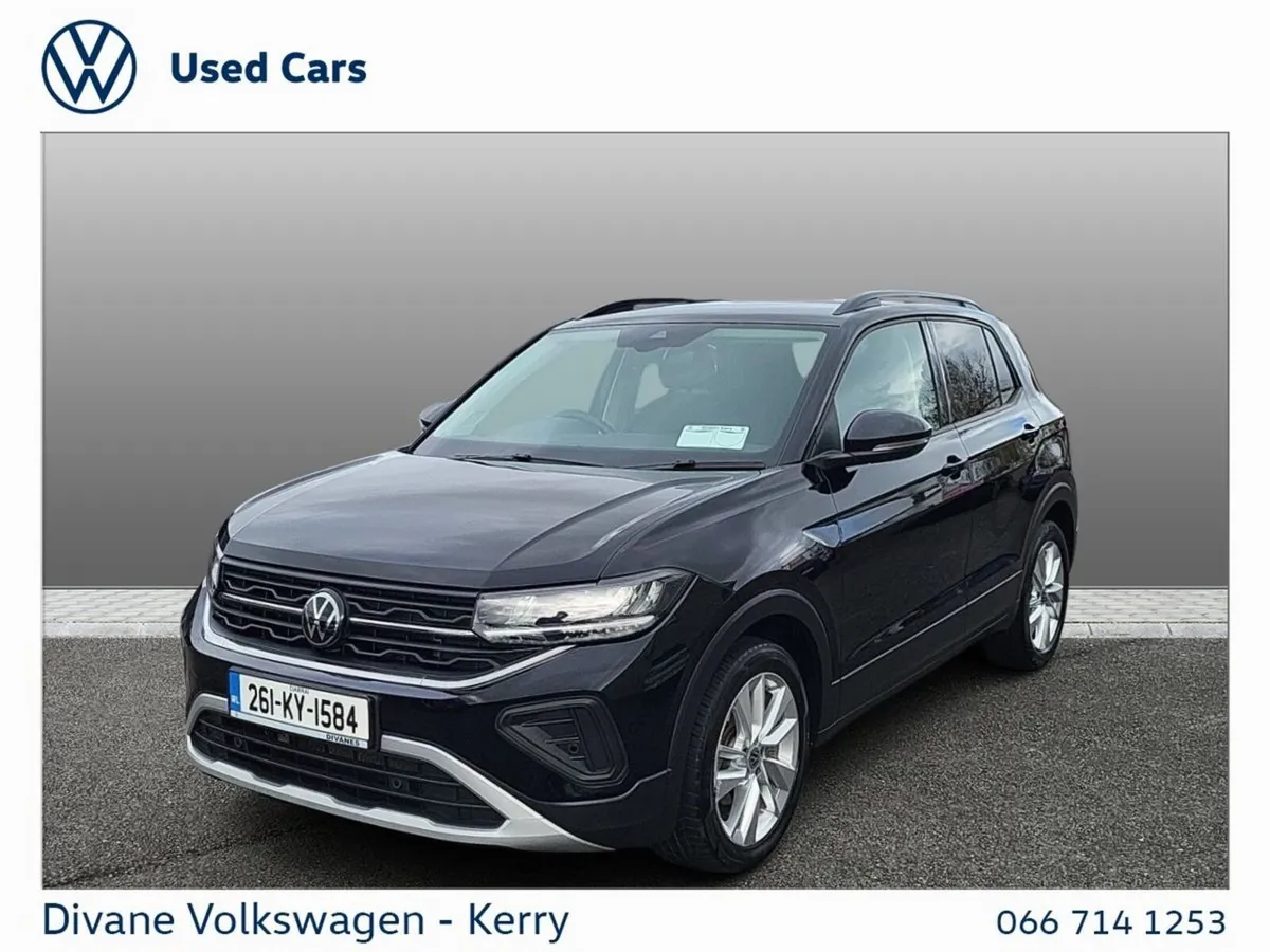 Volkswagen T-Cross SUV, Petrol, 2026, Black