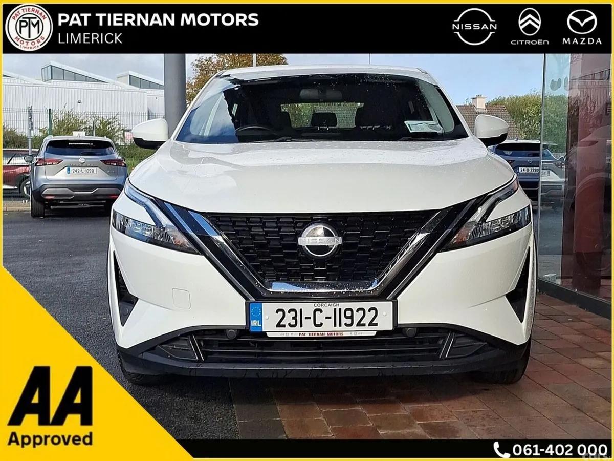 Nissan Qashqai Hatchback, Petrol, 2023, White