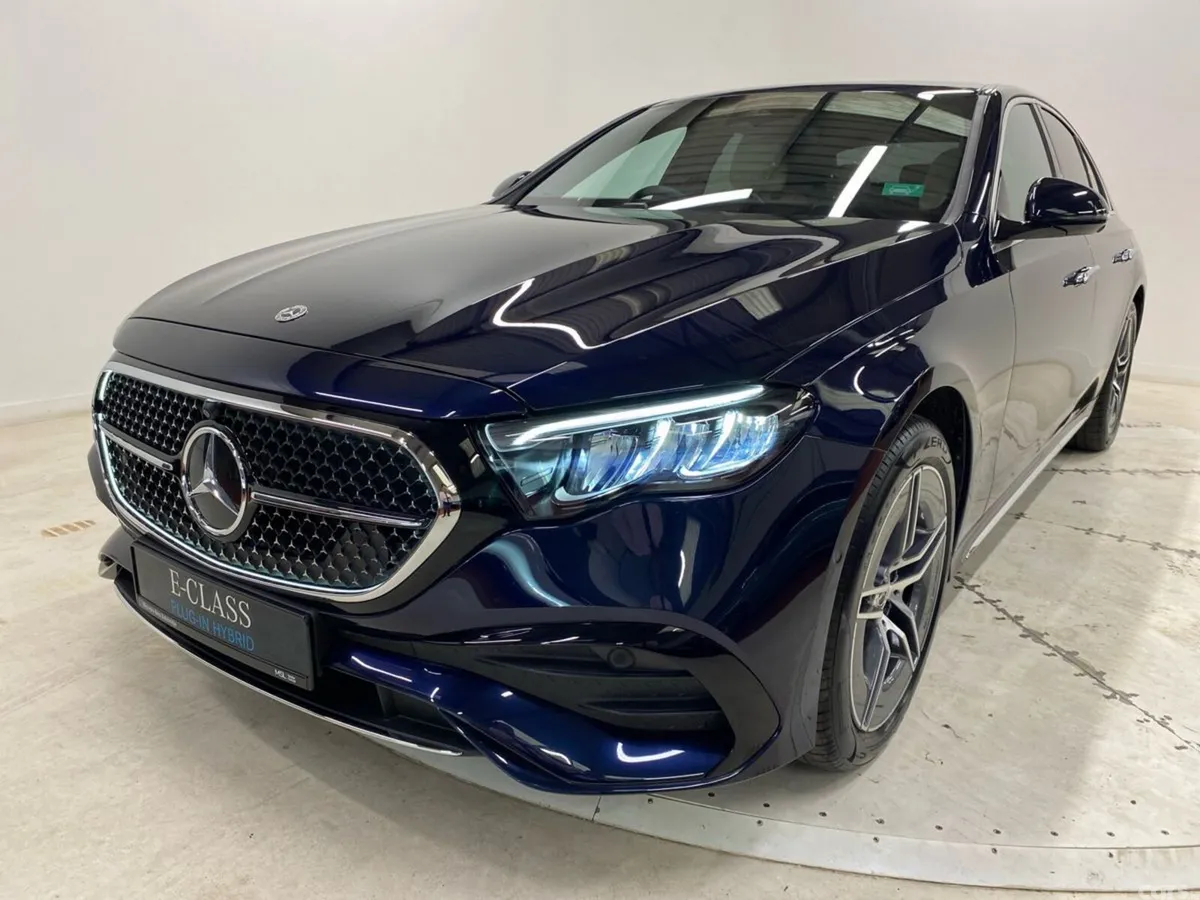 Mercedes-Benz E-Class Saloon, Diesel Plug-in Hybrid, 2026, Blue