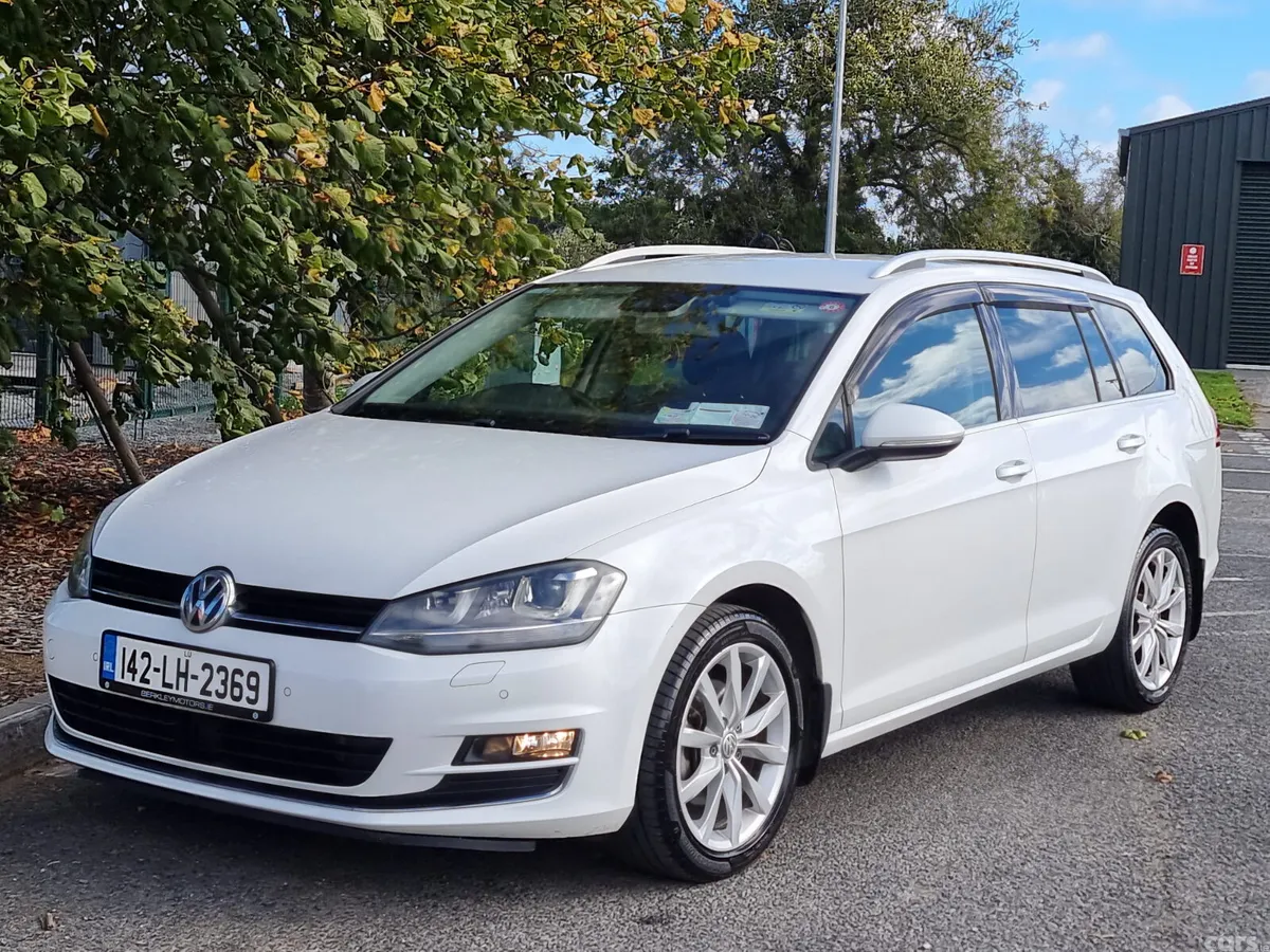 Volkswagen Golf Estate, Petrol, 2014, White