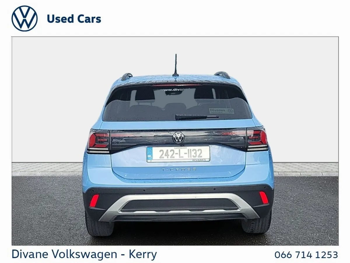 Volkswagen T-Cross Hatchback, Petrol, 2024, Blue