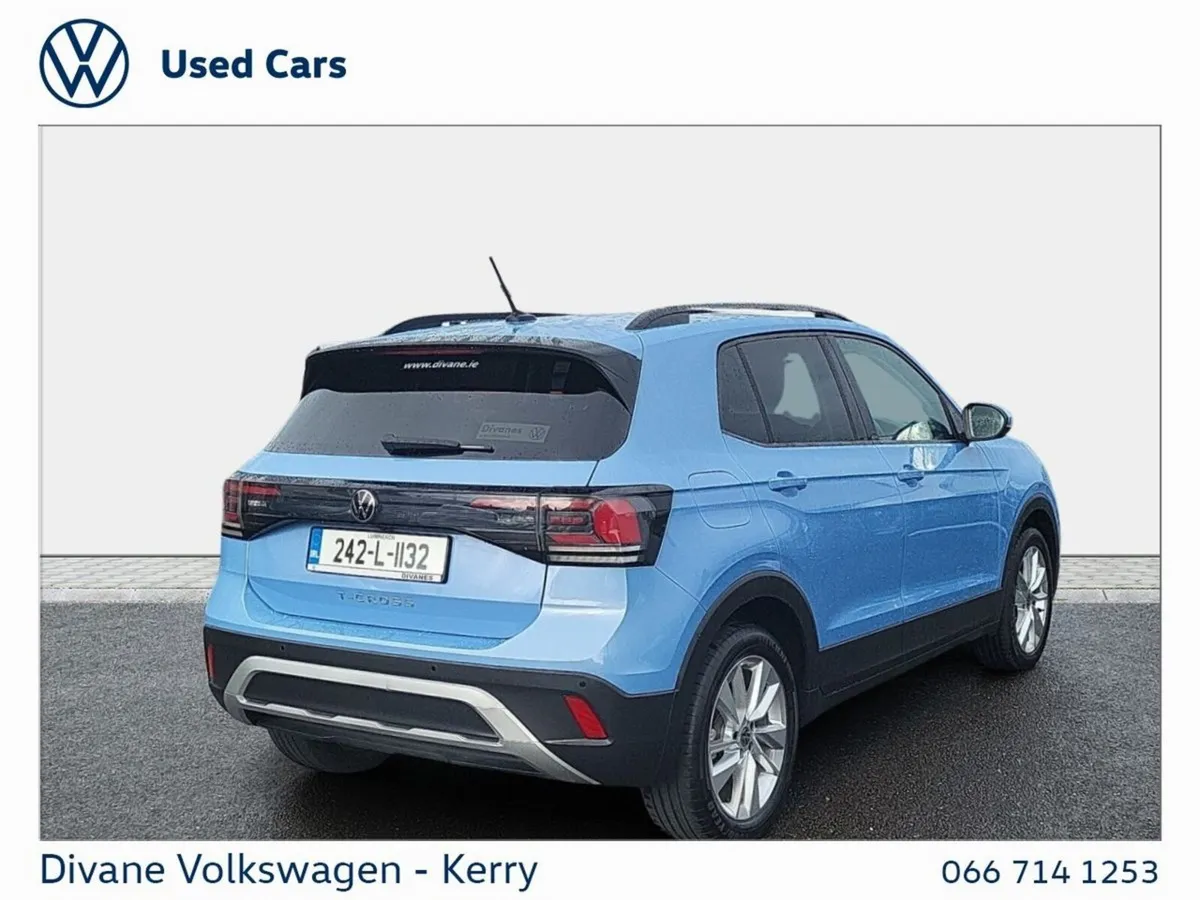 Volkswagen T-Cross Hatchback, Petrol, 2024, Blue