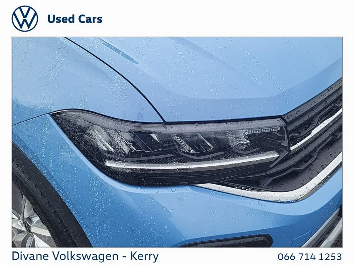 Volkswagen T-Cross Hatchback, Petrol, 2024, Blue