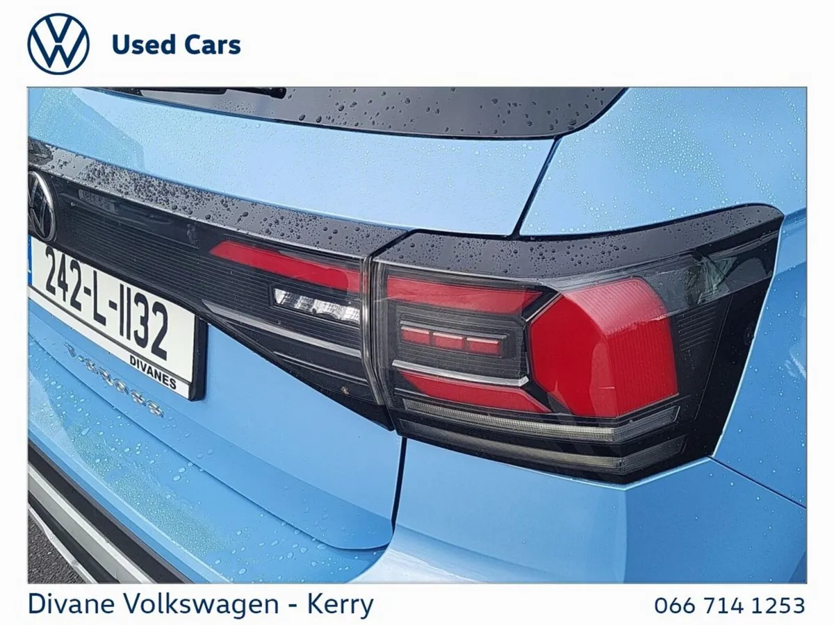Volkswagen T-Cross Hatchback, Petrol, 2024, Blue