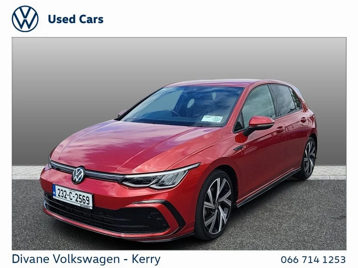 Volkswagen Golf Hatchback, Diesel, 2023, Red