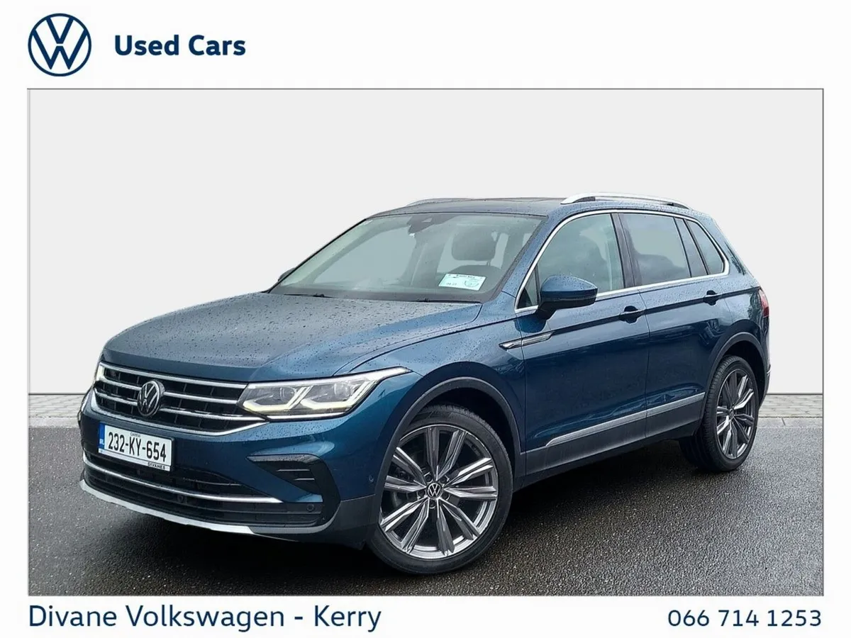 Volkswagen Tiguan SUV, Diesel, 2023, Blue