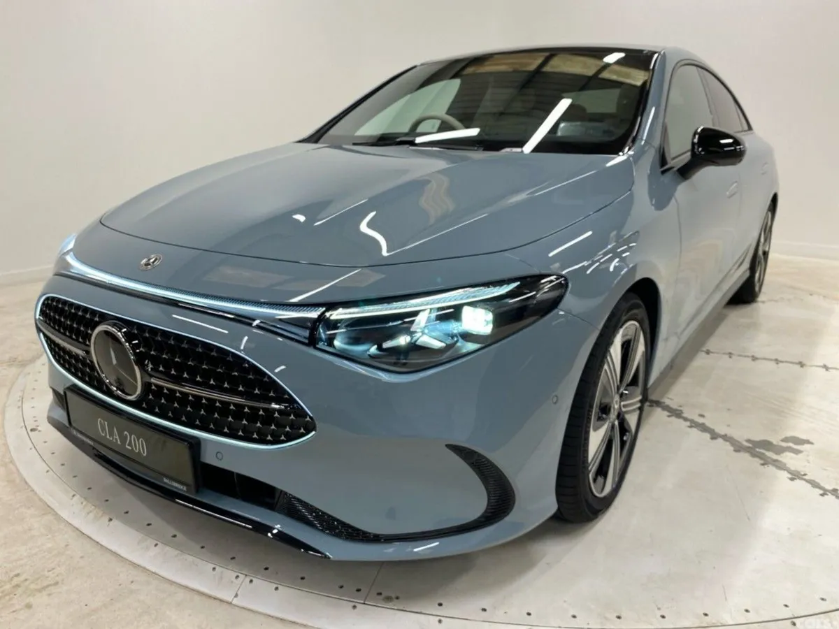 Mercedes-Benz CLA Saloon, Electric, 2026, Green