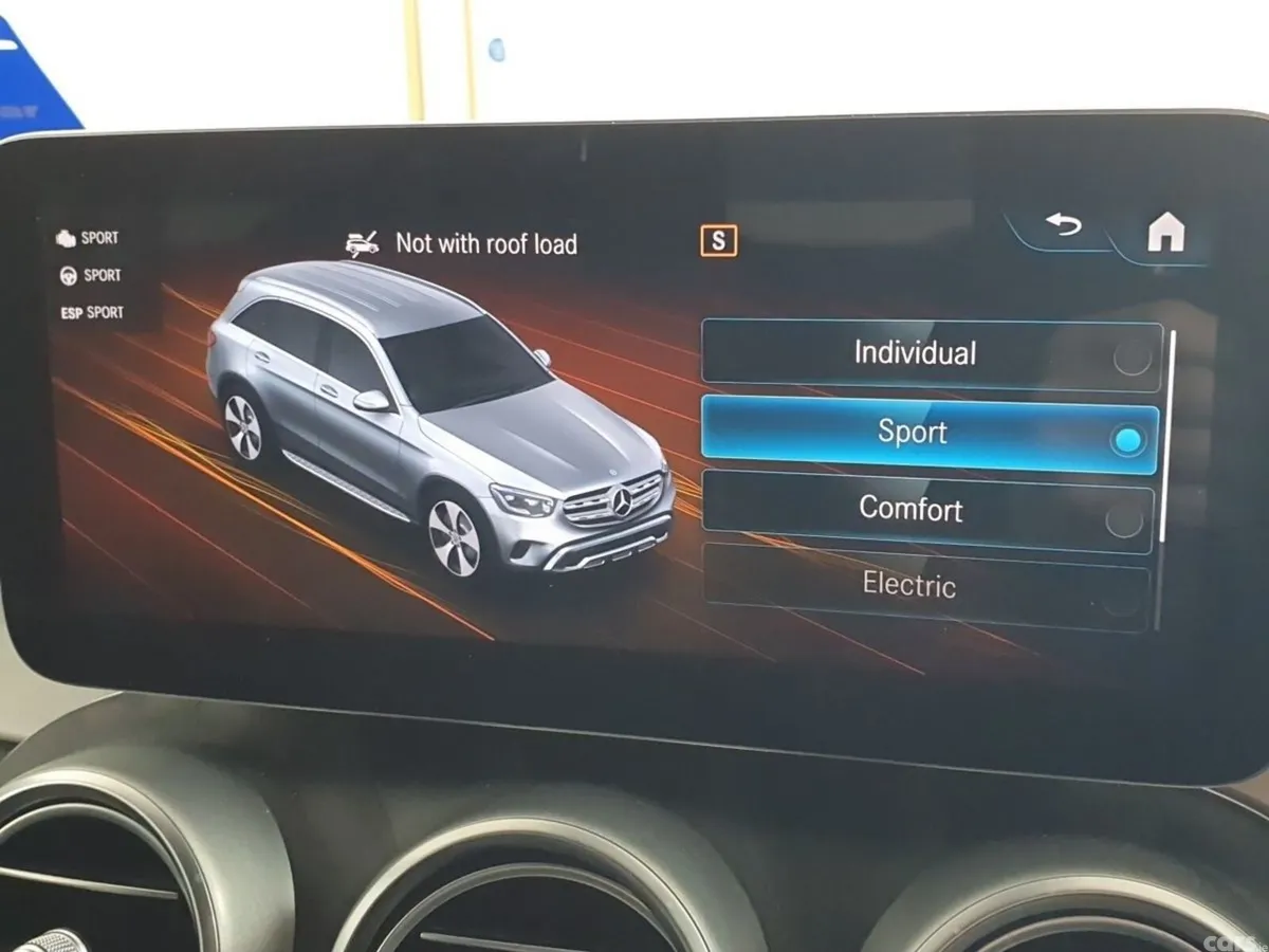 Mercedes-Benz GLC SUV, Diesel Plug-in Hybrid, 2021, Red