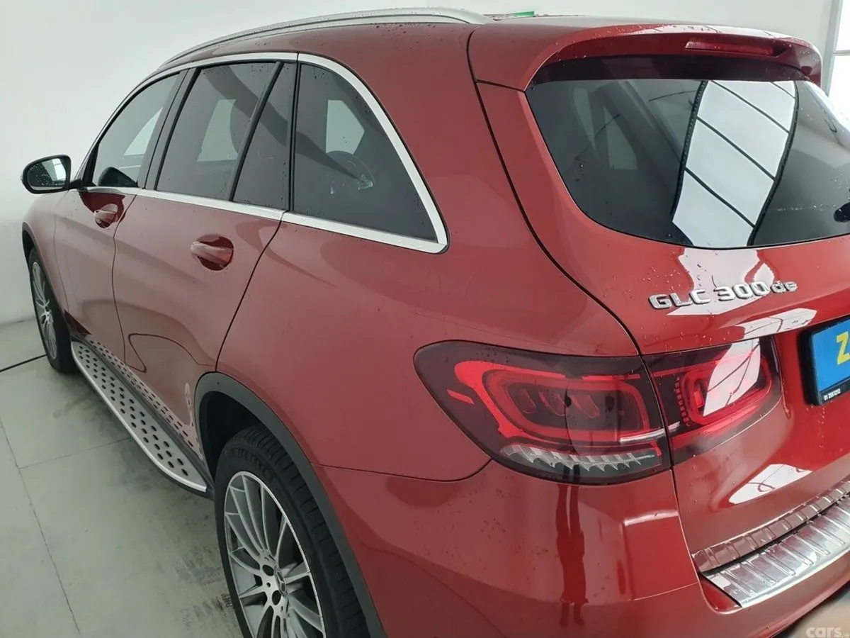 Mercedes-Benz GLC SUV, Diesel Plug-in Hybrid, 2021, Red