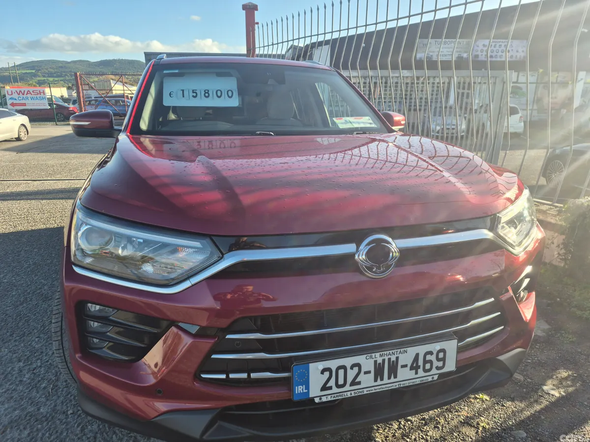 SsangYong Korando SUV, Diesel, 2020, Red