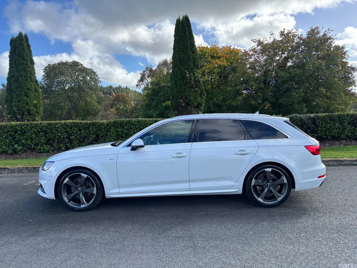 Audi A4 Estate, Petrol, 2017, White