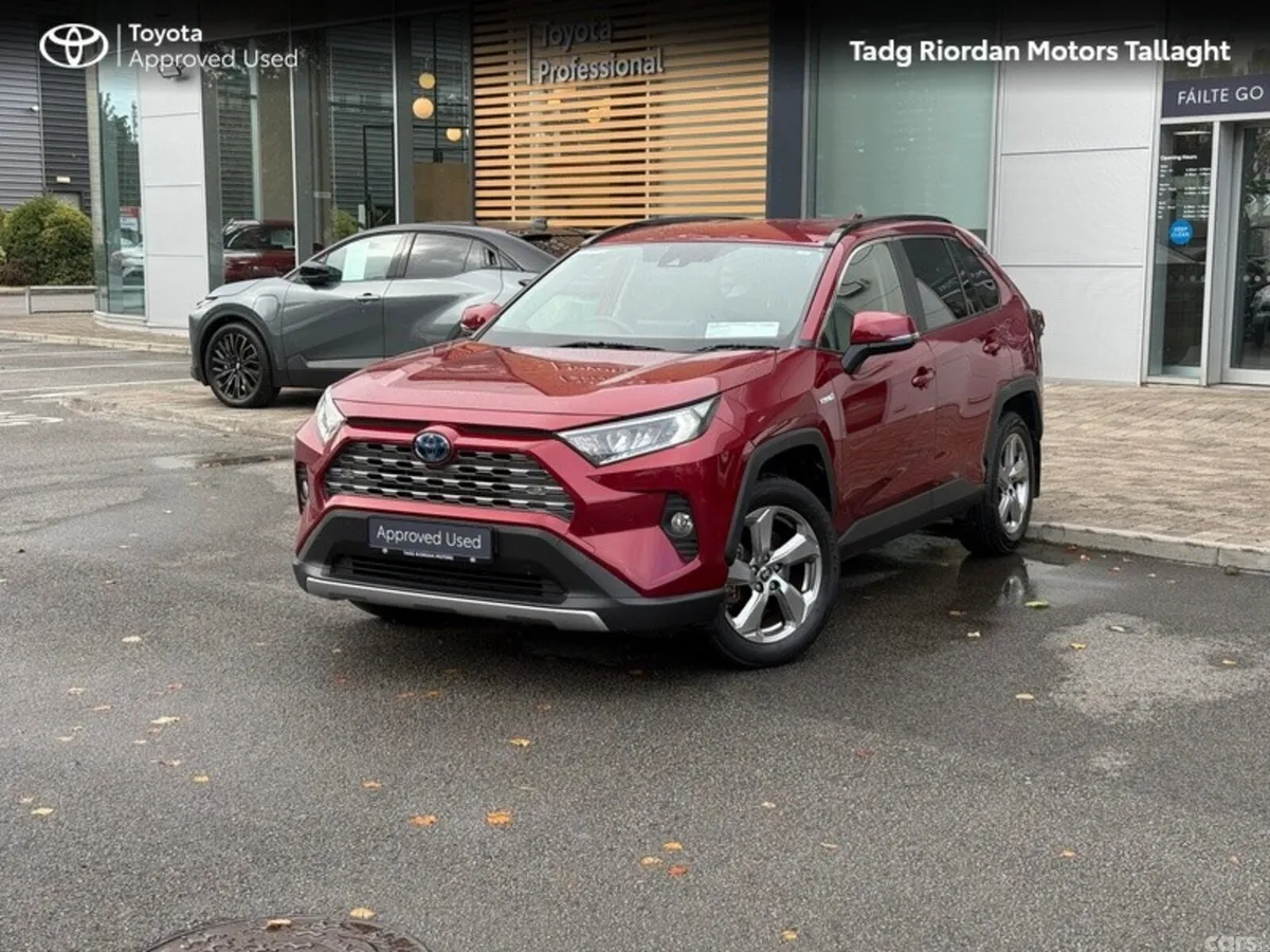 Toyota RAV4 SUV, Petrol Hybrid, 2020, Red